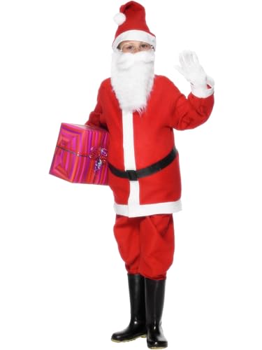Smiffys Costume de Père Noël pour garçon, Rouge, avec... en promo à 8,54€ (-48%) sur Amazon FR