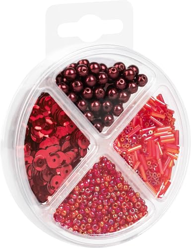 Gütermann / KnorrPrandell 6116159 - Schmuckset rot, 30 g - Maison & Cuisine Amazon Allemagne à 3.98€