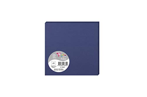 Clairefontaine 1868C Pack of 25 Plain Cards Square Format... - Auto & Moto Amazon Royaume-Uni à 2.01€