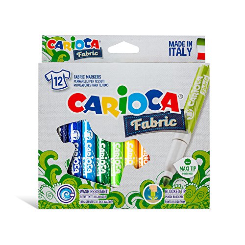CARIOCA 40957 - Cromatex Stoff-Malstifte, Textilmalstifte... - Auto & Moto Amazon Allemagne à 8.95€