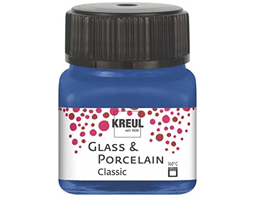 KREUL 16218 - Glass & Porcelain Classic kobaltblau, im 20... - Maison & Cuisine Amazon Allemagne à 3.47€