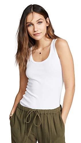 Splendid - Canotta, Senza Maniche, Donna, Bianco (White), S - Mode & Vêtements Amazon Italie à 15.06€