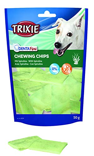 TRIXIE Spirulina Chewing Chips para Perros - Animalerie Amazon Espagne à 2.39€