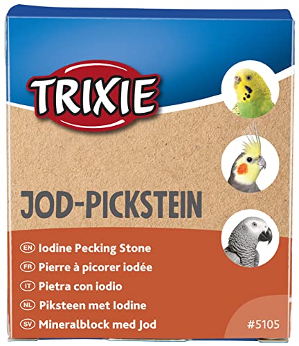 Trixie Pecking - Pietra di iodio per Uccelli, 80 g... - Animalerie Amazon Italie à 1.79€
