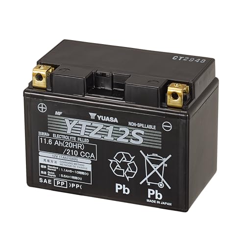 Yuasa YTZ12S 12V 210 CCA High Performance Powersport... - Sports & Fitness Amazon Royaume-Uni à 99.99€
