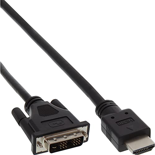 InLine 17661E HDMI-DVI Adapterkabel, HDMI Stecker auf DVI... - High-Tech & Électronique Amazon Allemagne à 5.50€