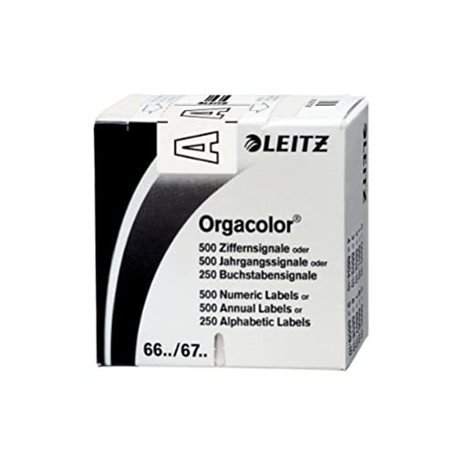 Leitz 66101000 Orgacolor Buchstabensignal A, 250 Stück... - Amazon Allemagne à 6.97€