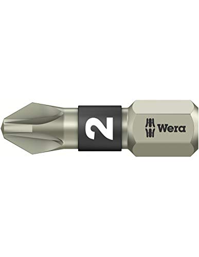 Wera 3855/1 TS Pozidriv Pz 2 inserti in acciaio... - Auto & Moto Amazon Italie à 6.08€