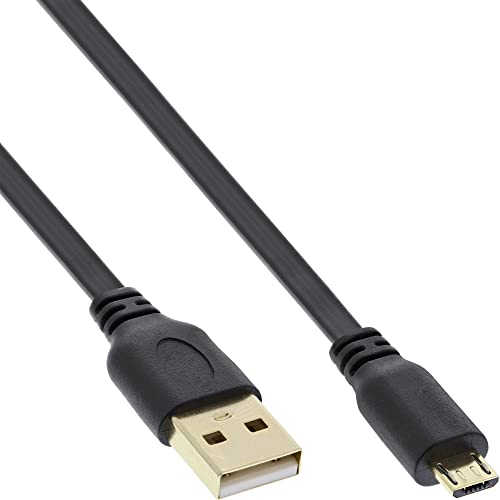 InLine 21456 Cavo Micro USB 2.0, Piatto, Type-A Maschio a... - High-Tech & Électronique Amazon Italie à 5.90€