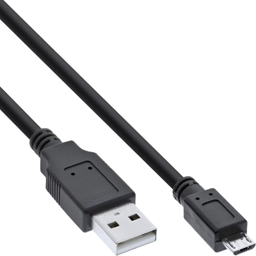 InLine 31705 - Cable USB a Micro USB (0.5 m), color negro - High-Tech & Électronique en promo à 7.07€
