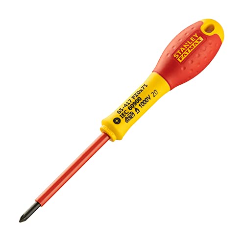 STANLEY 0-65-417 Tournevis Isolé Pz0 75 Mm - Gamme FATMAX... - Bricolage & Outils Amazon France à 3.90€