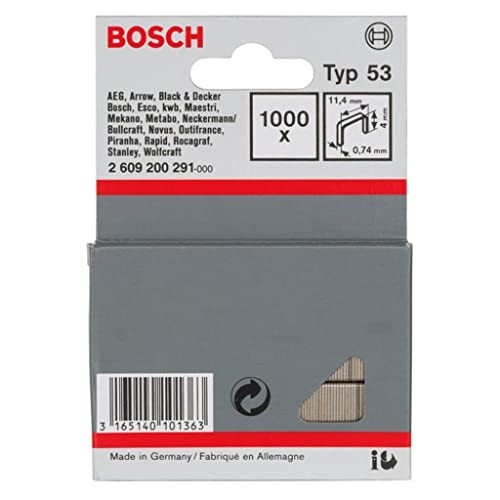 Bosch Accessories 2609200291 Agrafe à fil fin de type 53... - Bricolage & Outils Amazon France à 4.03€