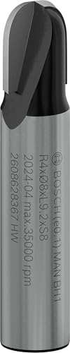 Bosch Professional Fresa Standard 1/2 caña:8x8/4x9,5mm - Bricolage & Outils Amazon Italie à 13.80€
