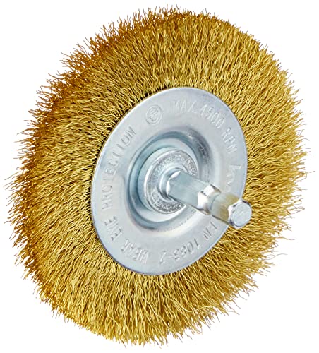 kwb 6093-10 Spazzola a disco, filo in ottone, ondulato - Bricolage & Outils Amazon Italie à 6.49€