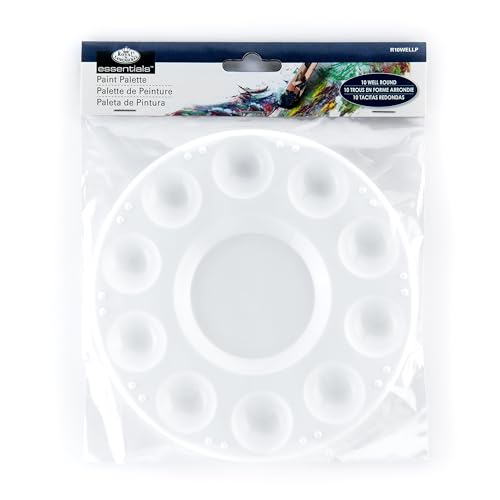 Royal & Langnickel R10WELLP Plastikpalette rund mit 10... - Maison & Cuisine Amazon Allemagne à 1.67€