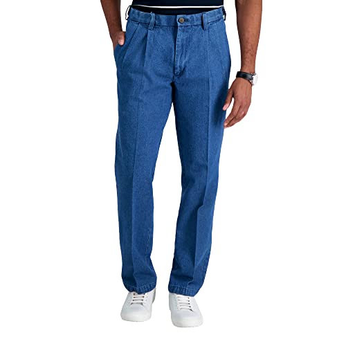 Haggar Men's Work To Weekend Hidden Expandable Waist Denim... - Home & Kitchen Amazon Spain à 22.11€