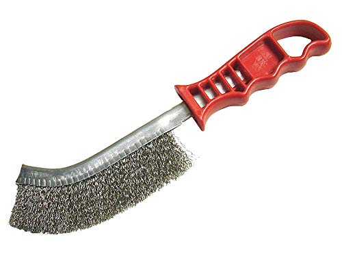 Wire Scratch Brush Steel Red Handle - Beauty & Fragrances Amazon Germany à 3.92€