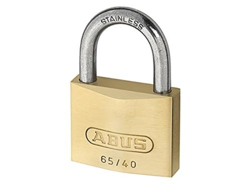 ABUS Cadenas 65IB/40 - Cadenas en laiton avec anse en acier... - Bricolage & Outils en promo à 22.07€