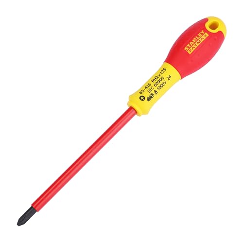 STANLEY 0-65-416 Gamme FATMAX Tournevis Isolé Ph2 125 Mm... - Bricolage & Outils Amazon France à 7.90€