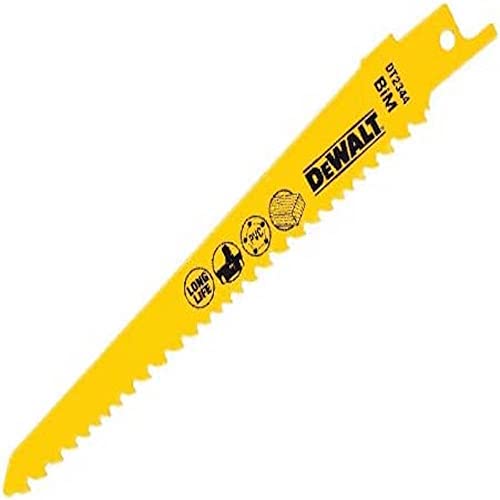DEWALT DT2344QZ Lame à va-et-vient Acier 152 mm - Bricolage & Outils Amazon France à 14.46€