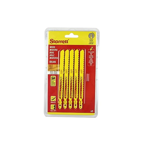 Starrett Holzschneiden Stichsägeblätter - 5 Stück BU46... - Bricolage & Outils Amazon Allemagne à 6.99€