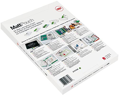GBC Pouch Confezione da 50 Buste per Plastificazione a... - Bon plan à 19.99€
