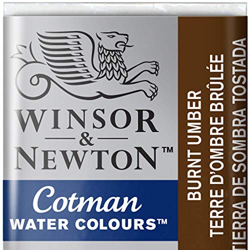 Winsor & Newton Cotman Watercolour Paint Half Pan – Burnt... - Maison & Cuisine en promo à 1.99€