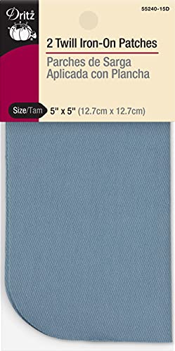 Dritz 55240-15D Patches, zum Aufbügeln, Twill, Hellblau... - Home & Kitchen Amazon Germany à 7.51€