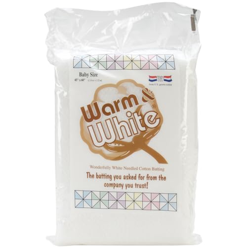 Warm Company Warm and White Cotton Batting with 45 x... - Sports & Fitness Amazon Royaume-Uni à 16.65€
