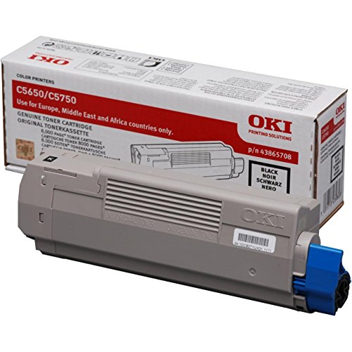 OKI 43865708 Cartuccia Toner Originale OKI, Nero, Standard... - Auto & Motorcycle Amazon Italy à 58.95€