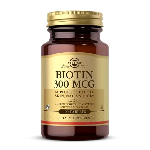 Solgar Biotin 300 µg Vegetable Capsules - Pack of 100 - for... - Maison & Cuisine Amazon Royaume-Uni à 5.75€