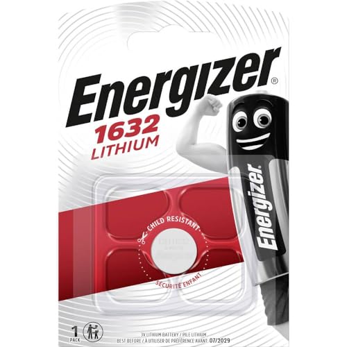 Energizer CR1632 Pila a bottone, al litio, 3V - Maison & Cuisine Amazon Italie à 1.50€