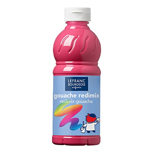 Lefranc Bourgeois Redimix Gouache Liquide 500ml Rose Tyrien - Jouets & Jeux Amazon France à 2.90€