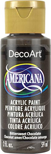 DecoArt Americana Peinture Acrylique Multi-usages Chocolat... - Loisirs Créatifs Amazon France à 4.95€