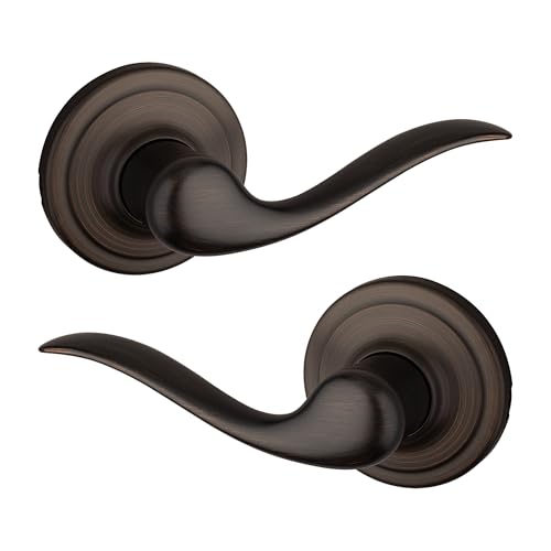 Kwikset Tustin - Manija de puerta de paso interior, palanca... - Amazon Espagne à 35.34€