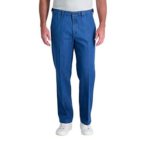 Haggar - Pantaloni da Uomo in Denim da Lavoro a fine... - Maison & Cuisine en promo à 32.81€