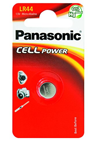 Panasonic LR44 V13GA, A76, 82, LR1154, 357A Knopfzelle - Maison & Cuisine Amazon France à 1.33€