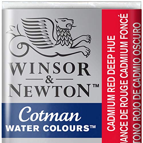 Winsor & Newton Cotman Watercolour Paint Half Pan – Cadmium... - Maison & Cuisine en promo à 1.99€