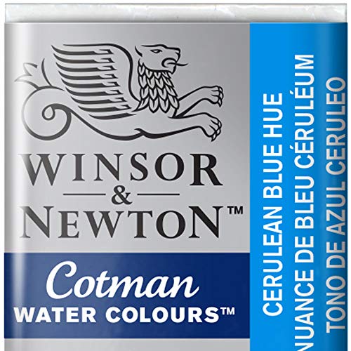Winsor and Newton Cotman Half Pan Cerulean Blue Hue - Maison & Cuisine en promo à 1.99€