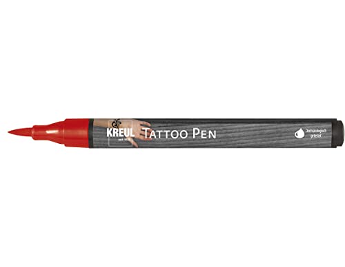 Kreul 62101 - Stylo de tatouage rouge, épaisseur de trait... - Jouets & Jeux Amazon France à 4.49€