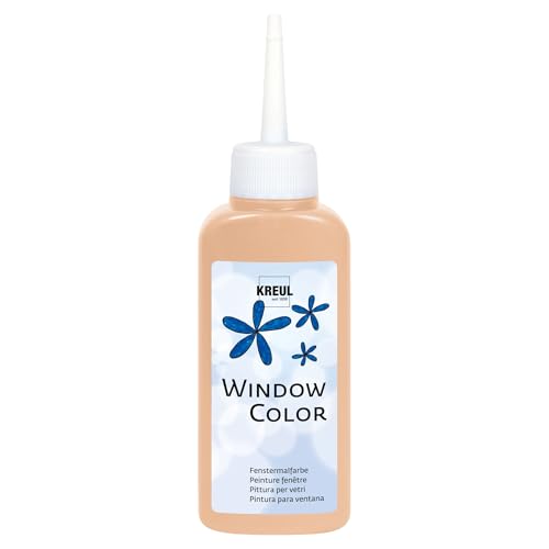 KREUL 42733 - Window Colour rosa melocotón 80 ml, pintura... - Bon plan à 3.32€