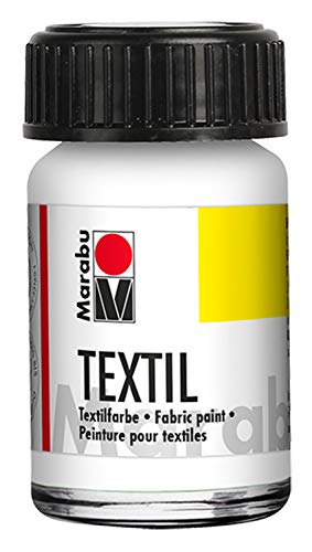 Marabu 17160039070 - Textil Stoffmalfarbe weiß 15 ml... - Maison & Cuisine Amazon Allemagne à 3.24€
