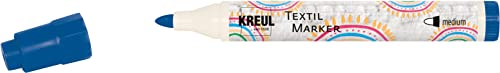 KREUL 90768 - Textil Marker medium, bleu, avec grande... en promo à 2,39€ (-50%) sur Amazon FR