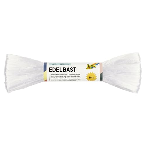 folia 9200 - Raffia Edelbast, 1 Bündel á 30 m in weiß... - Home & Kitchen Amazon Germany à 3.30€