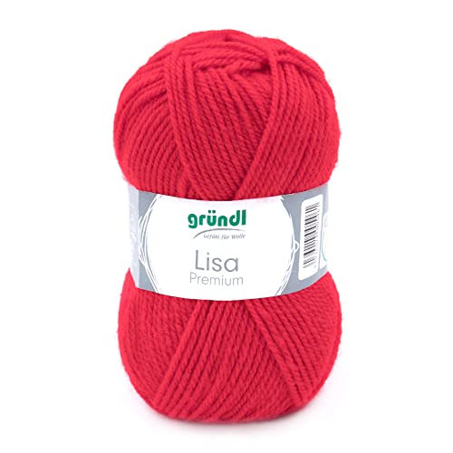 Gründl Hilo de Ganchillo Lisa Premium Uni roja 760-12 - Loisirs Créatifs Amazon Espagne à 1.80€