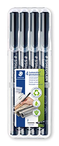 Staedtler Lumocolor 318, Feutre Permanent pour Toutes les... en promo à 6,32€ (-45%) sur Amazon FR