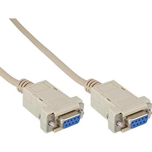 InLine DB9 2m - Cable de Serie (Gris, 2 m, DB9, DB9, Female... - Tech & Electronics Amazon Spain à 4.78€