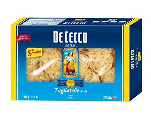 De Cecco Pâtes Tagliatelle Nidi Semola 500 g - Épicerie Amazon France à 3.29€