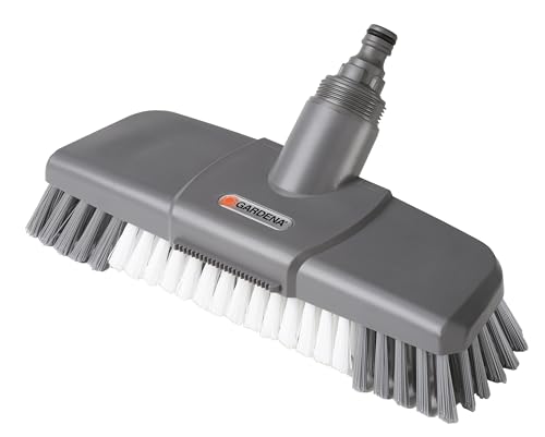 Balai de Lavage avec grattoir de Gardena : Brosse de... - Animalerie Amazon France à 13.66€