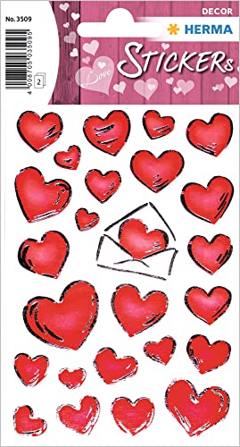 HERMA DECOR stickers hearts&letters silver embossed 2... - Home & Kitchen Amazon Italy à 3.14€